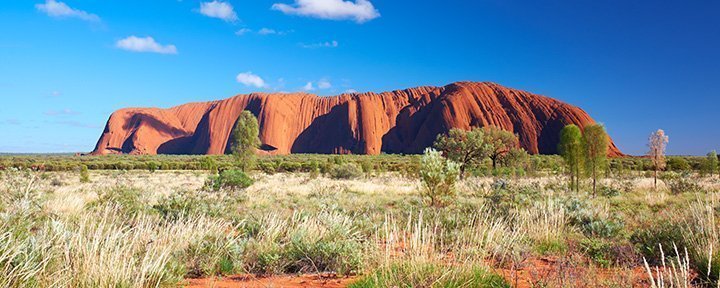 Uluru i Australien