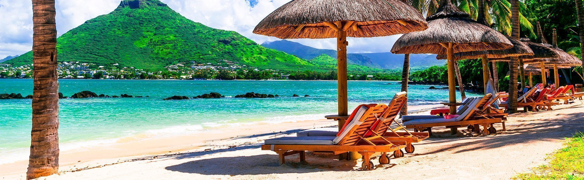 Flic&Flac-beach i Mauritius