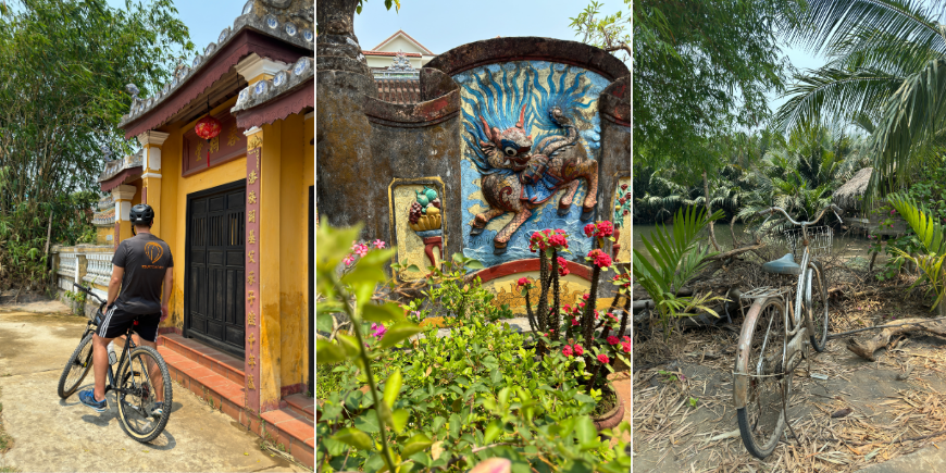 Cykelturen får os forbi mange smukke steder