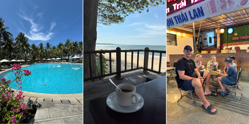 Afslapning med is og pool