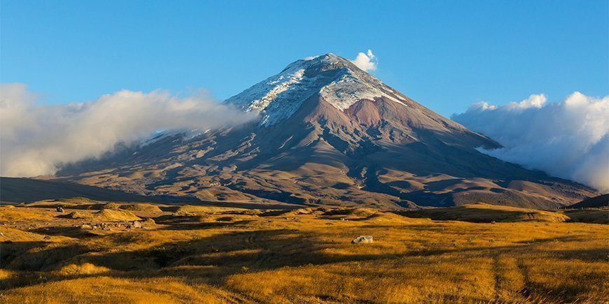 Cotopaxi-vulkanen i Ecuador